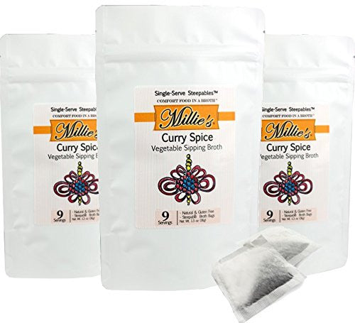 Curry Spice Travel Pouch 9 bags/pouch