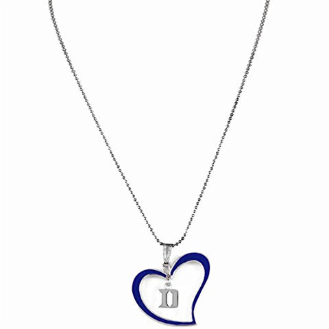 Logo Heart Necklace, Duke