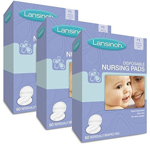 Disposable Nursing Pads, Stay Dry (60-Pc Pack)