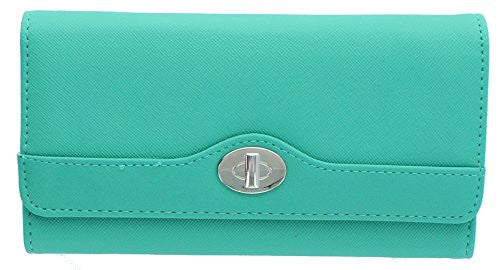 File Master - Saffiano, Carribean Aqua