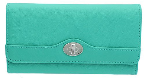 File Master - Saffiano, Carribean Aqua