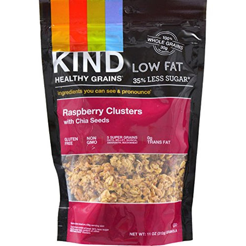 Kind Clusters, Raspberry with Chia Seeds, 11 oz
