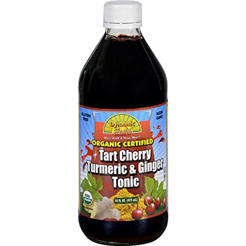 Dynamic Health Tonic, Organic Tart Cherry, Turmeric & Ginger, 16 oz