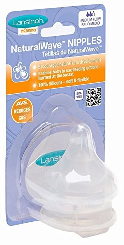 Medium-Flow NaturalWave® Nipples