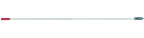 Francis 43" Tall AM/FM 3/8" X 24" Threaded Base Fiberglass Antenna in White