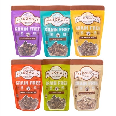 Grain-free 10Oz - Chocolate Fix, Maple Pancake, Apple Pie, Pina Colada, Pumpkin Pie and Original