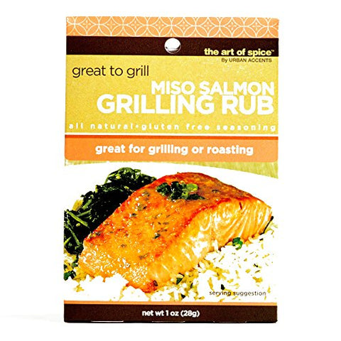 Art Of Spice Miso Salmon Rub-   1 oz.