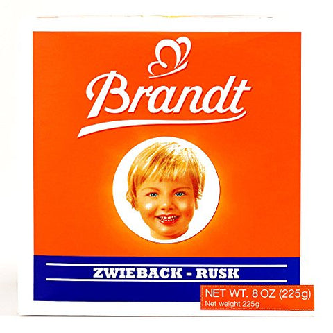 Brandt Zwieback Toast, 8 oz