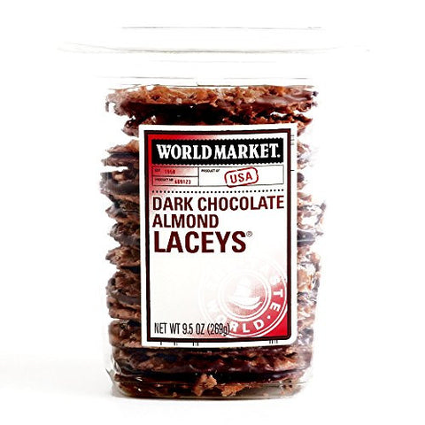 Dark Chocolate Almond Laceys