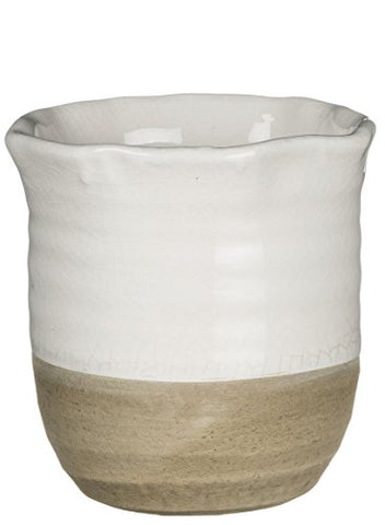4.5"X4.5" POT NAT WH