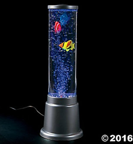 Plastic Fish Bubble Lamp
