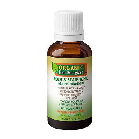 Organic Hair Energizer Root & Scalp Tonic, 1.69 oz