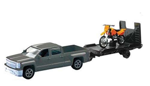 1/43 D/C Chevy Silverado Pick Up With Bike