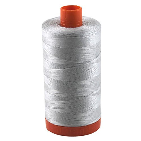 Aurifil- 50wt Cotton 1,422yd, Aluminium