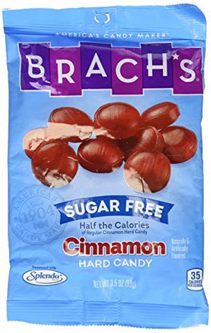 Brachs Sugar Free Cinnamon  3.5 oz  12 Bags