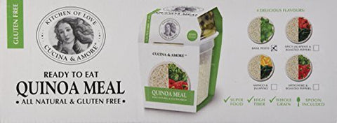 Cucina and Amore Quinoa RTE Meal-Basil Pesto 7.9 oz