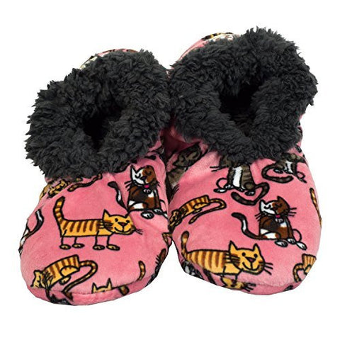 Cat Nap- Cat Fuzzy Feet by Lazy One (S/M)