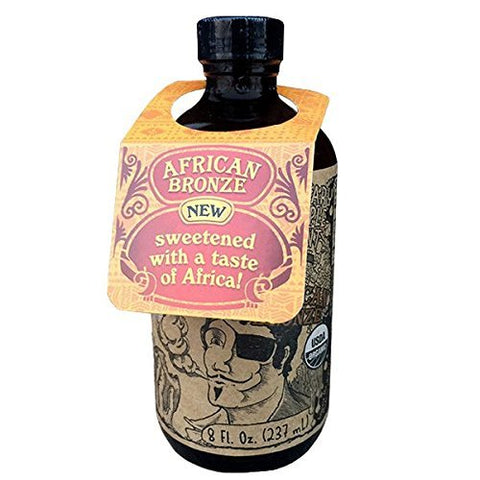 African Bronze Fire Cider, Apple Cider Vinegar and Honey Tonic, 8 oz.