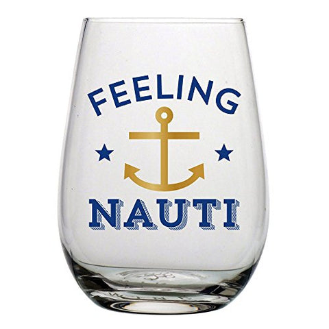 12oz Feeling Nauti Stemless Wine Glass