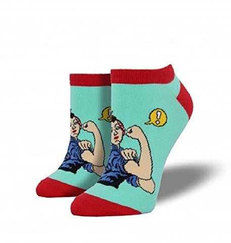 Women's Shortie Socks "Rosie" - Wintergreen