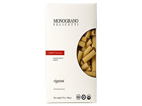Felicetti Monograno Rigatoni Organic Kamut Pasta, 17.6 oz