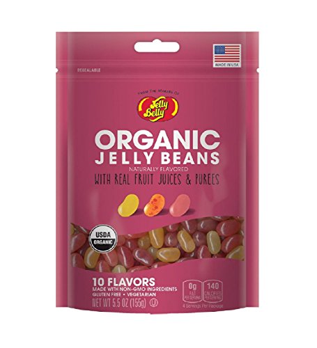 Organic Jelly Beans from the makers of Jelly Belly, 5.5 oz, 2 Packs