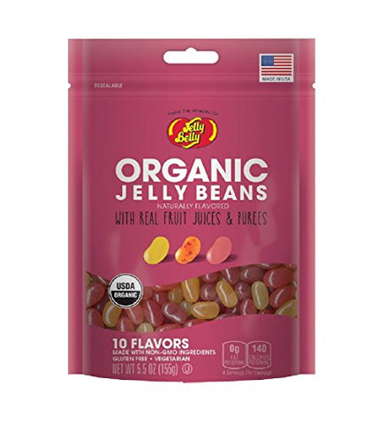 Organic Jelly Beans from the makers of Jelly Belly, 5.5 oz, 2 Packs