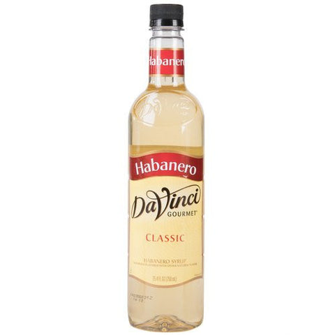 Da Vinci Gourmet Classic Syrups Habanero Plastic Bottle 750 ml