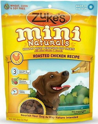 Mini Naturals Moist Miniature Treats for Dogs Chicken 6 oz