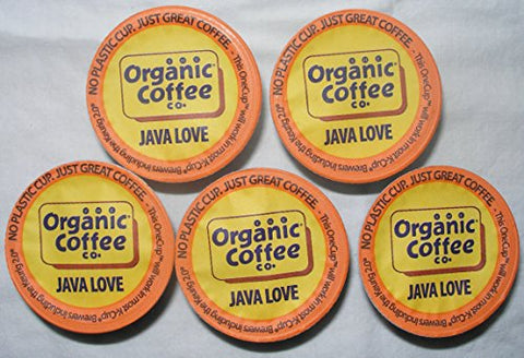 Organic Coffee Co. OneCup Java Love 12 Count