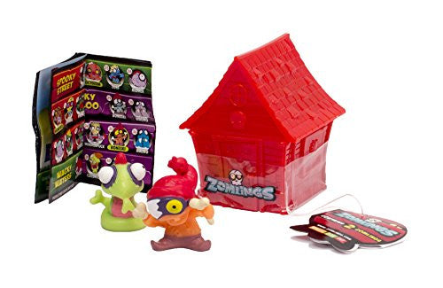 Zomlings In The Town House Series 1 Display