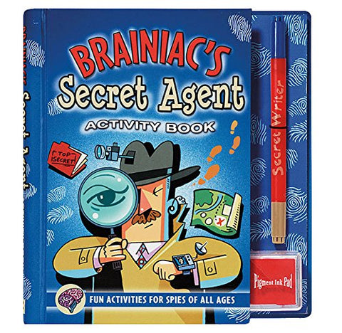 Brainiac's Secret Agent Activity Book (Hardcover)