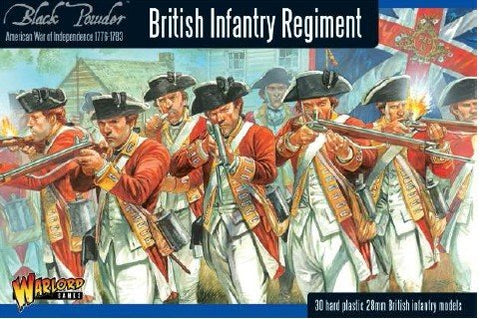 American War of Independence: British Infantry Regiment