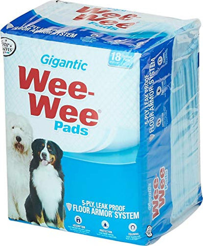 Four Paws Wee-Wee Pads Gigantic, 18 pads