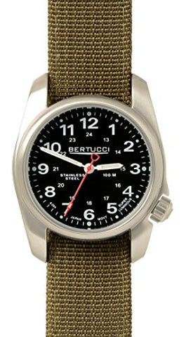A-1S Field 36mm 3/4" 2.1oz Black Dial Olive Band