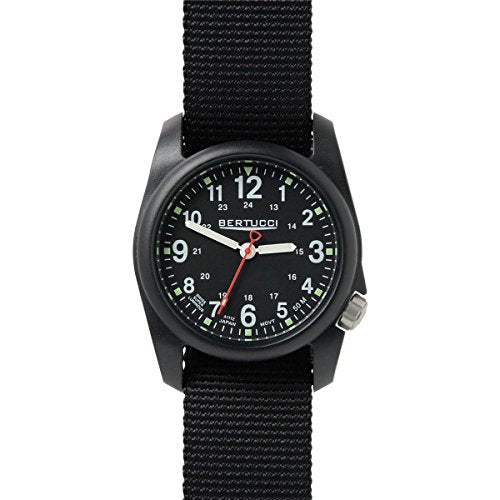 Dx3 Field, 40mm 7/8" 1.5oz, Black Dial Black Band