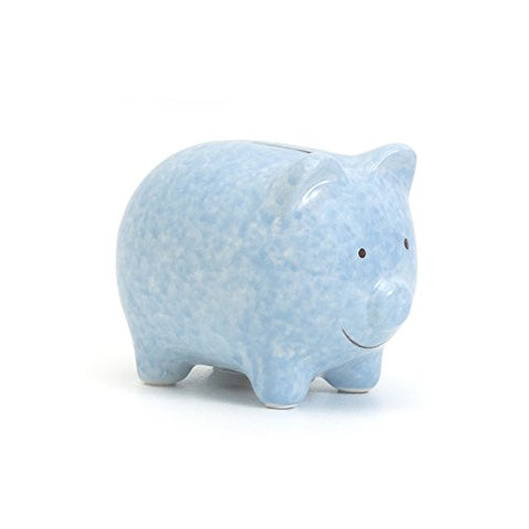Mini Piggy Bank, Blue