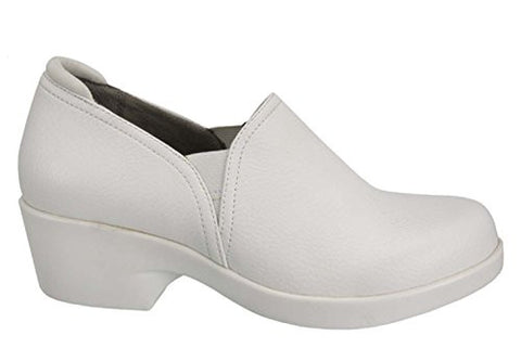 Women's Freeda, White Tumbled Leather, 8.5 M