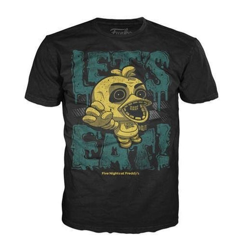 POP Tees: FNAF - Lets Eat - LG Men
