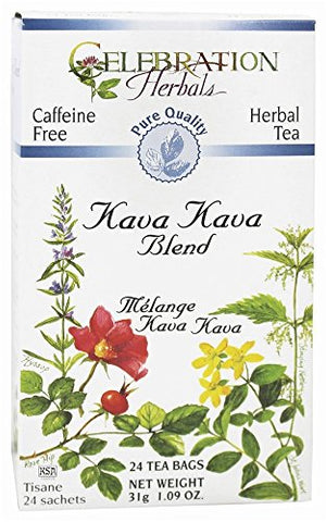 Celebration Herbals - 24 bag Kava Kava Blend Pure Quality