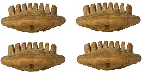 Everlasting Treat with Dental Ridges Bacon USA - Medium, 2 Pack