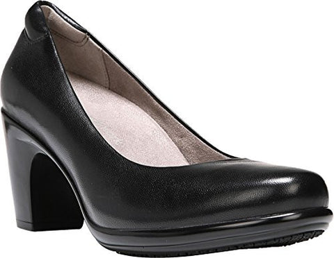 Women's Venecia, Black Leather, 6 W