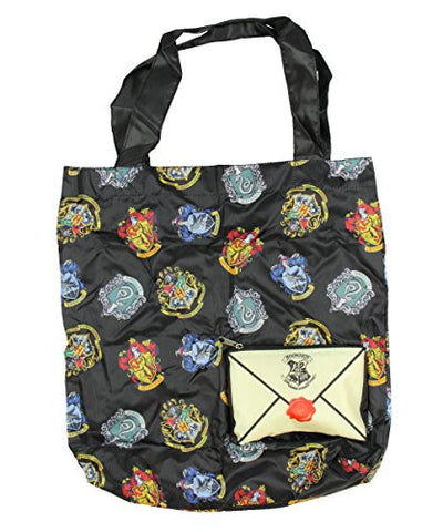 Harry Potter Crest Packable Tote Bag