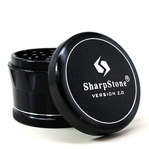 Sharpstone V2 Hard Top Grinder 2.5' (Black)