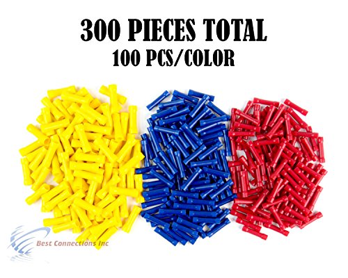 Installbay 100 Pack 12-10 Gauge Yellow Vinyl Butt Connector
Installbay 100 Pack 16-14 Gauge Blue Vinyl Butt Connector
Installbay 100 Pack 22-18 Gauge Red Vinyl Butt Connector