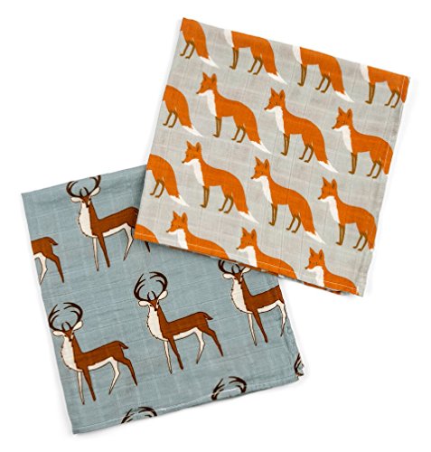 Organic Burpies 23" x 23",  Buck Fox Mix