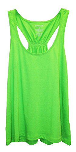 Flare Tank - Lime, X-Large