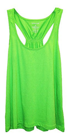 Flare Tank - Lime, X-Large