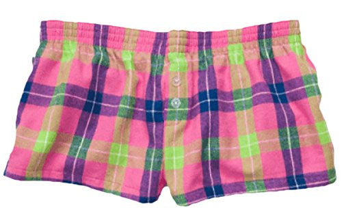 Flannel Bitty Boxer - Popsicle, Small