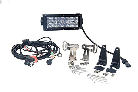 OZ-USA 4D 36w 7 inch Light bar combo beam LED off road 4x4 4wd race truck, Black